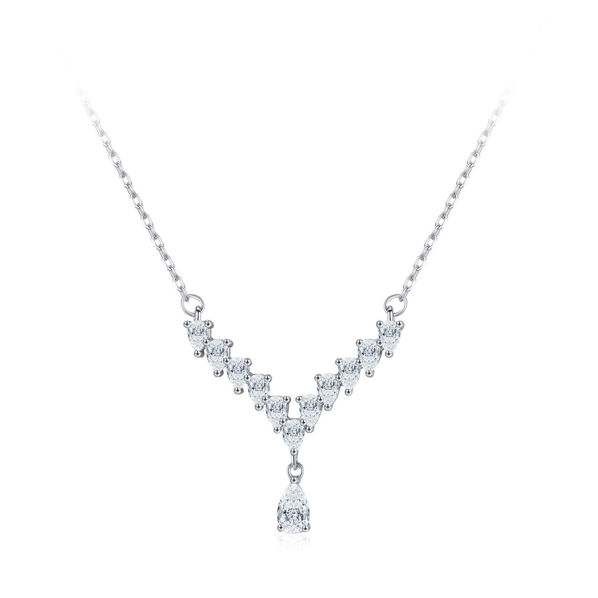 Collar Lágrimas de Luz – Elegancia Brillante